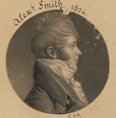Möglicherweise Alexander Smith von Charles Balthazar Julien Févret de Saint-Mémin