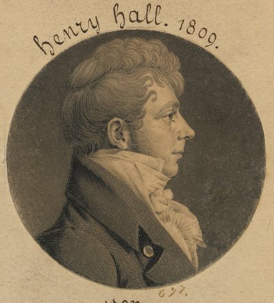 Möglicherweise Henry Hall oder Sutton Hall von Charles Balthazar Julien Févret de Saint-Mémin