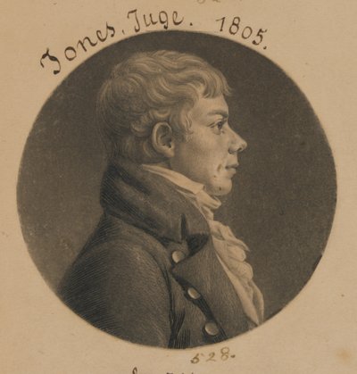 Walter Jones von Charles Balthazar Julien Févret de Saint-Mémin