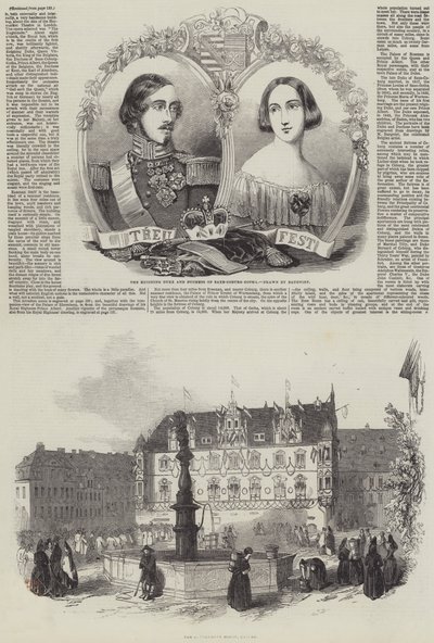 Der Besuch Ihrer Majestät in Deutschland von Charles Baugniet