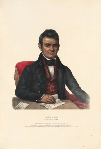 John Ross - Ein Cherokee-Häuptling von Charles Bird King