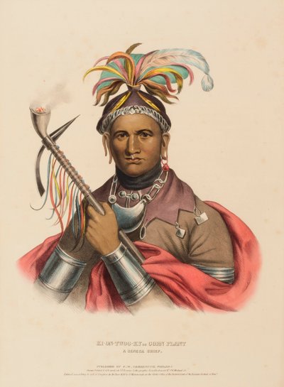 KI-ON-TWOG-KY., aus der Geschichte der Indianerstämme Nordamerikas von Charles Bird King