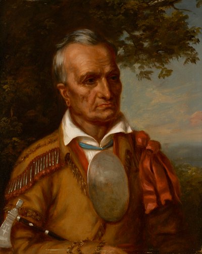 Roter Jacke, Seneca-Häuptling (Sagoyewatha) (ca. 1758-1830) von Charles Bird King
