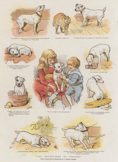 Die Abenteuer von Pincher von Charles Burton