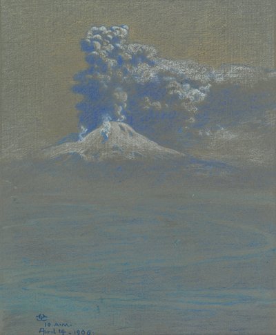 Ein Ascheregen auf Ottaviano, 1906 von Charles Caryl Coleman