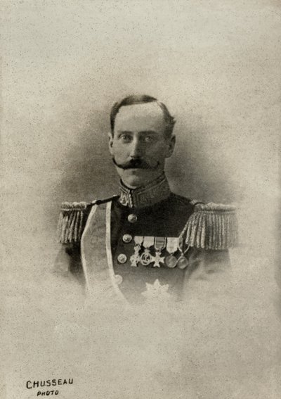 Porträt des norwegischen Königs Haakon VII von Charles Chusseau