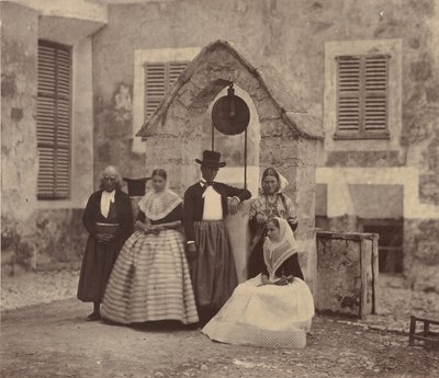 Bauern von Palma und Umgebung, 1860 von Charles Clifford
