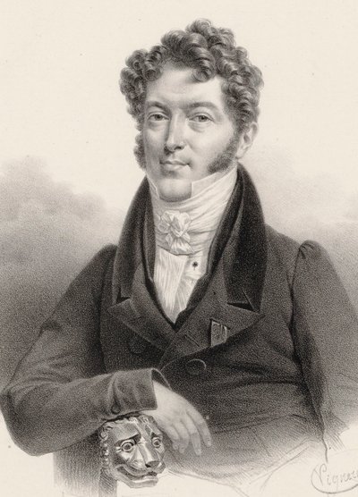 Porträt des Geigers und Komponisten Charles Philippe Lafont 1781-1839 von Charles Constans