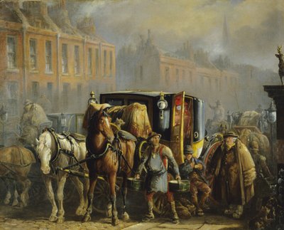 Eine Londoner Kutsche von Charles Cooper Henderson