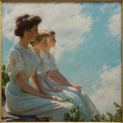 Auf den Höhen von Charles Courtney Curran