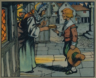 Braunes Brot und Butter von Charles Crombie