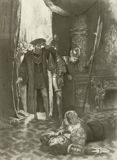 Lucrezia Borgia, letzter Akt letzte Szene von Charles D. Graves