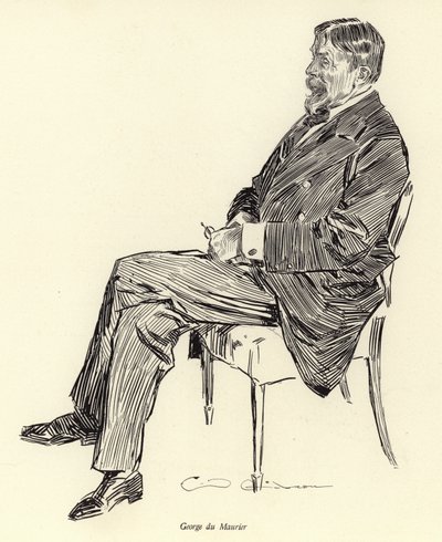 George Du Maurier, Porträt von Charles Dana Gibson