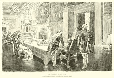 Illustration für Die soziale Leiter von Charles Dana Gibson