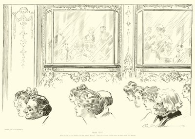 Illustration für Die soziale Leiter von Charles Dana Gibson