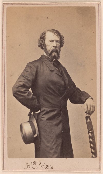 Nathaniel Parker Willis von Charles DeForest Fredricks