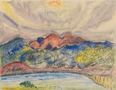 Frühe Landschaft, 1914 von Charles Demuth