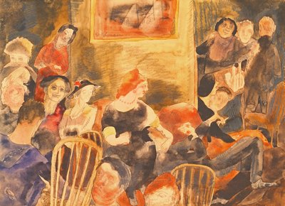 Illustration der Gesellschaft, 1919 von Charles Demuth