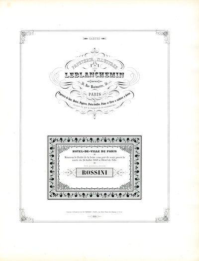 Elegante Geschäfts- und Einladungskartendesigns von Charles Derriey