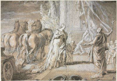 Madame de Maintenon kehrt zur katholischen Kirche zurück [2] von Charles Dominique Joseph Eisen