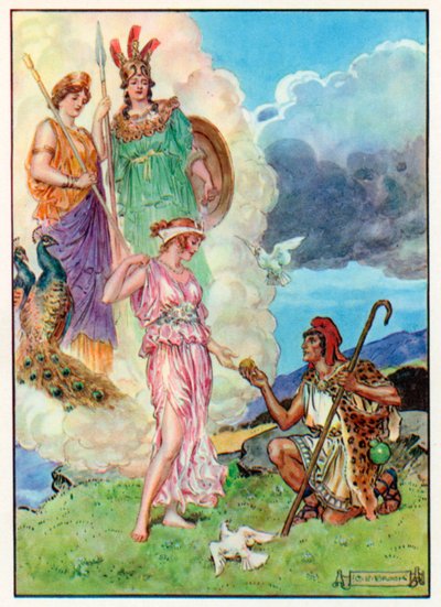 Der Zankapfel von Charles Edmund (after) Brock