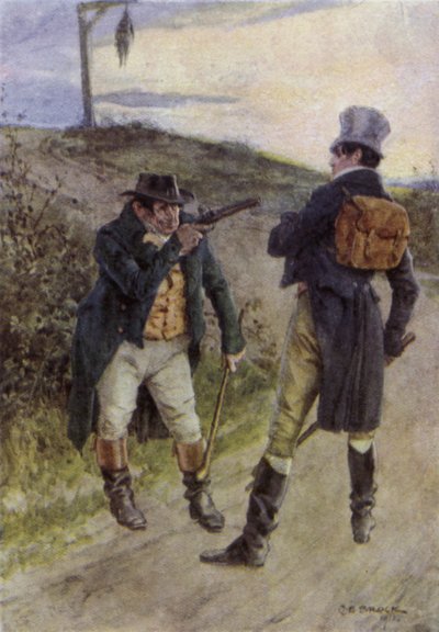 Illustration für The Broad Highway a Romance of Kent von Charles Edmund Brock