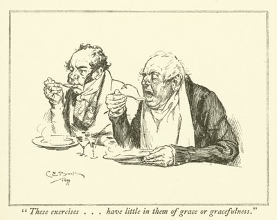 Illustration für Die Essays von Elia von Charles Lamb von Charles Edmund Brock