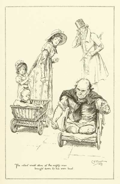 Illustration für Die Essays von Elia von Charles Lamb (Gravur) von Charles Edmund Brock