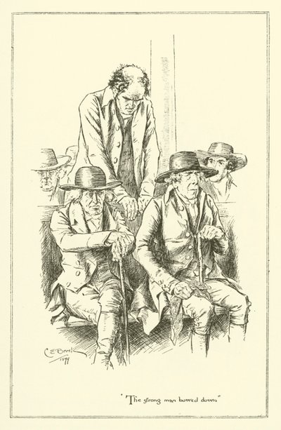 Illustration für Die Essays von Elia von Charles Lamb (Gravur) von Charles Edmund Brock
