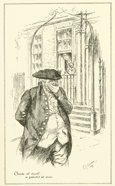 Illustration für Die Essays von Elia von Charles Lamb (Gravur) von Charles Edmund Brock