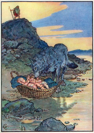 Romulus und Remus, aus 