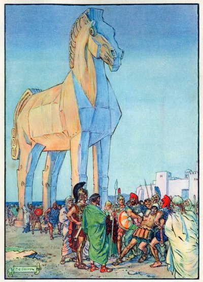 Das Trojanische Pferd, aus 