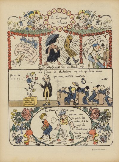 Illustration für Le Rire von Charles Emile Egli