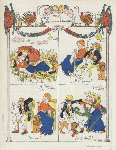Illustration für Le Rire von Charles Emile Egli