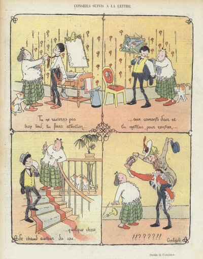 Illustration für Le Rire von Charles Emile Egli