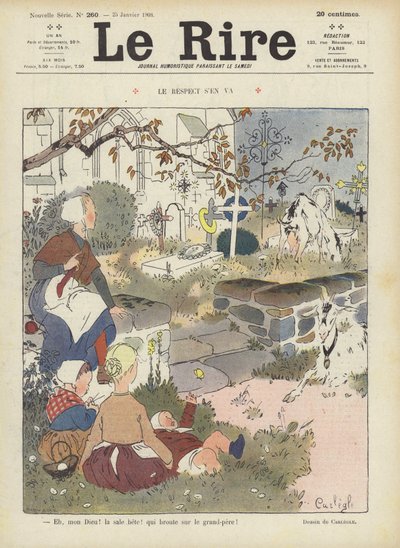 Illustration für Le Rire von Charles Emile Egli