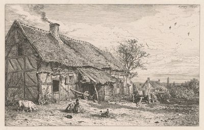 Bauernhaus von Charles Emile Jacque