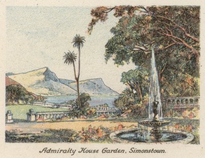 Südafrika: Admiralty House Garten, Simonstown von Charles Ernest Peers