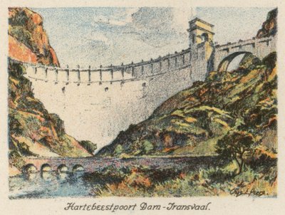 Südafrika: Hartebeestpoort-Damm, Transvaal von Charles Ernest Peers