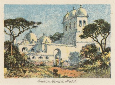Südafrika: Indischer Tempel, Natal von Charles Ernest Peers
