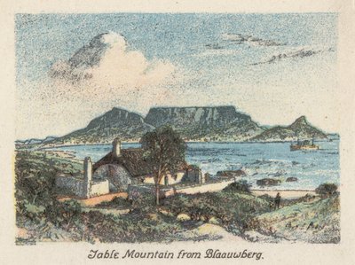 Südafrika: Tafelberg von Blaauwberg von Charles Ernest Peers