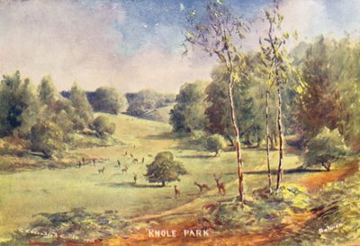 Knole House: Gland im Park von Charles Essenhigh Corke