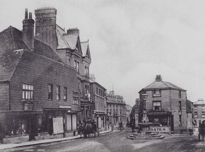 Sevenoaks: London Road (s/w Foto) von Charles Essenhigh Corke