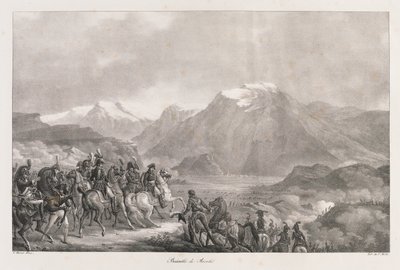 Schlacht von Rivoli, frühes 19. Jahrhundert von Charles Etienne Pierre Motte