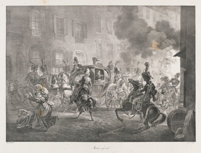 Infernalische Maschine, frühes 19. Jahrhundert von Charles Etienne Pierre Motte