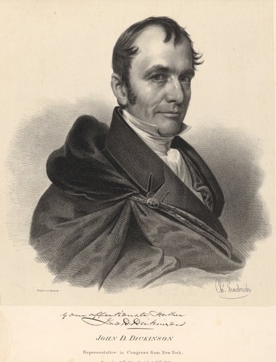 John Dean Dickinson von Charles Fenderich