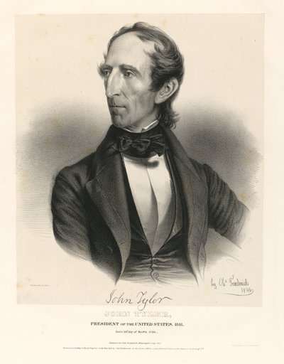 John Tyler von Charles Fenderich