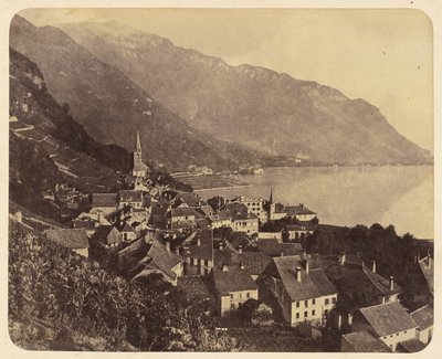 Stadt am Ufer von Charles Fortunat Paul Casimir Perier