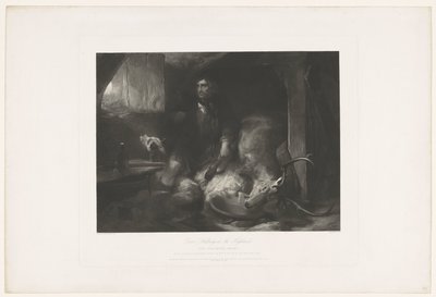 Hochlandjagd. Die Wildererhütte von Charles Fox