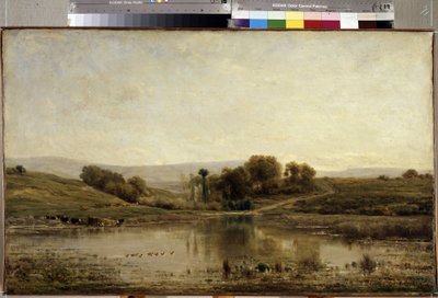 Der Teich von Charles Francois Daubigny